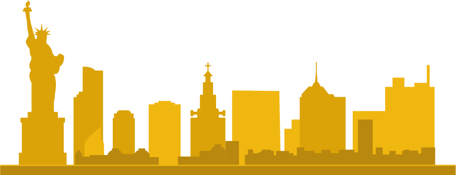 Skyline New York élément graphique