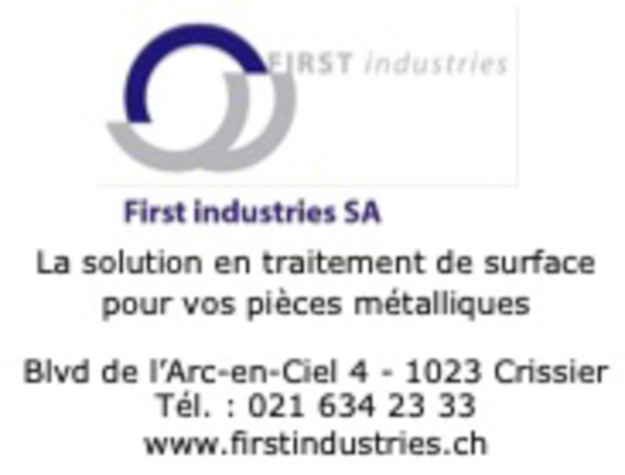 logo sponsor bronze First Industrie