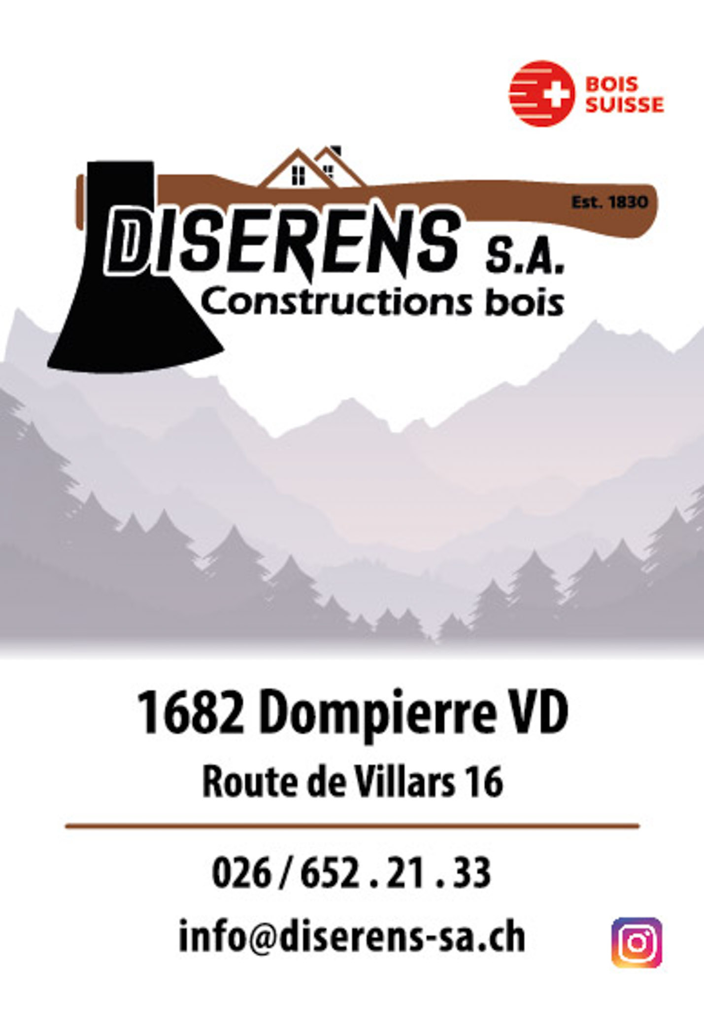 logo sponsor platine Diserens SA