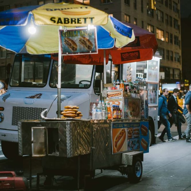 Food truck americain